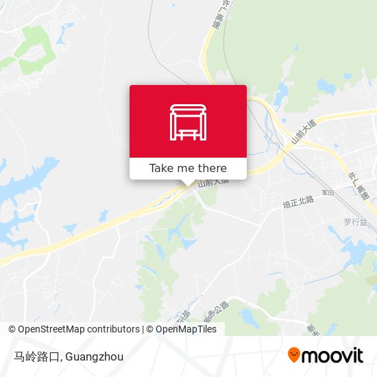马岭路口 map