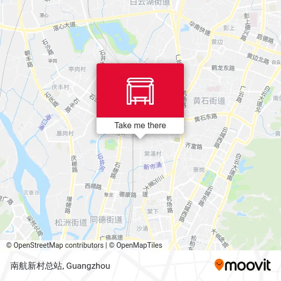 南航新村总站 map