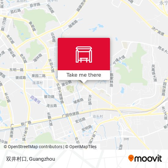 双井村口 map