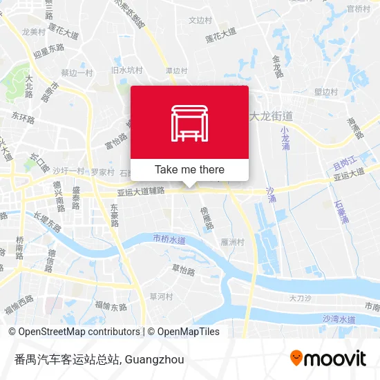 番禺汽车客运站总站 map