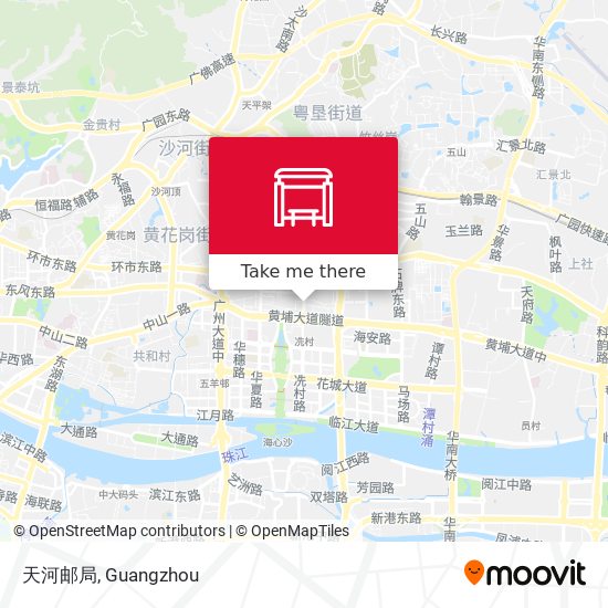 天河邮局 map