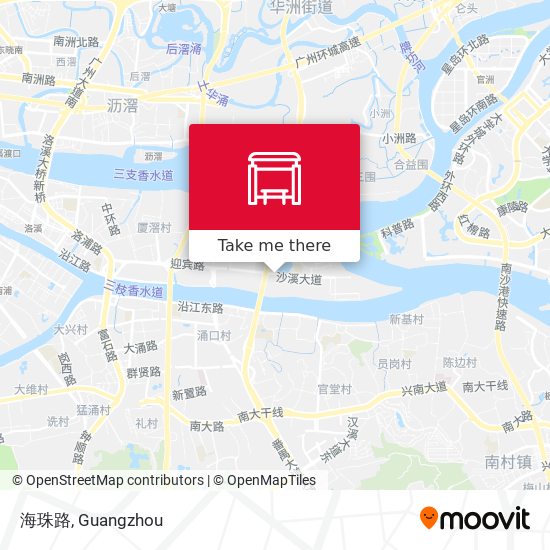 海珠路 map