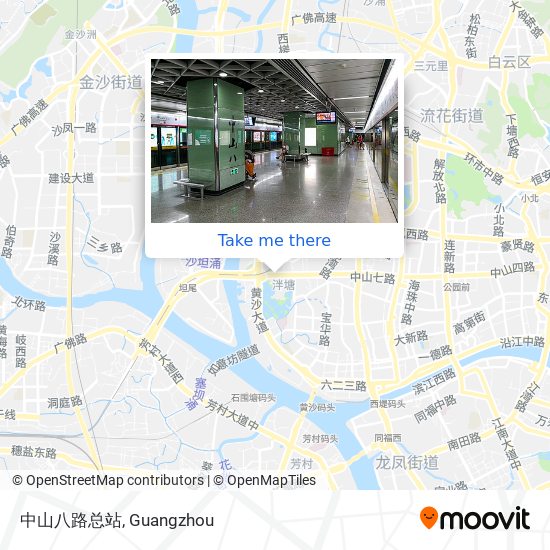 中山八路总站 map