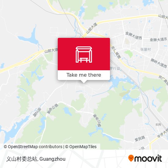 义山村委总站 map