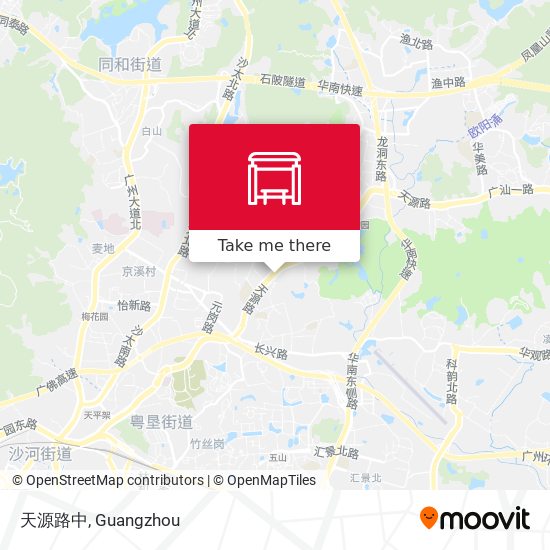 天源路中 map