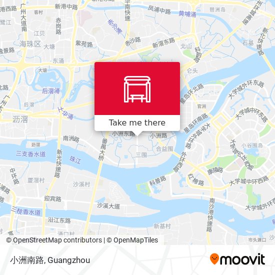 小洲南路 map