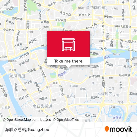 海联路总站 map