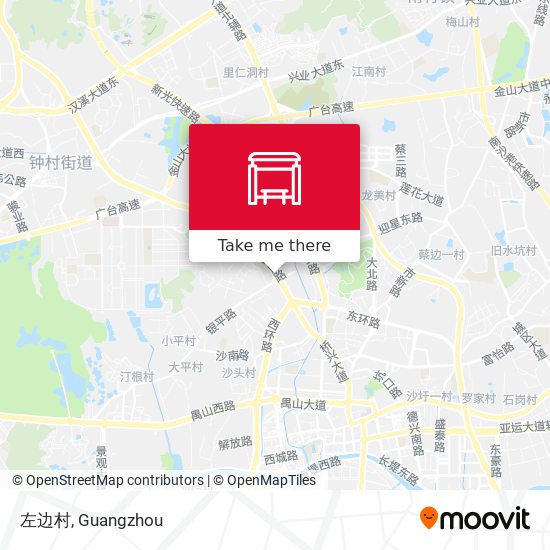 左边村 map