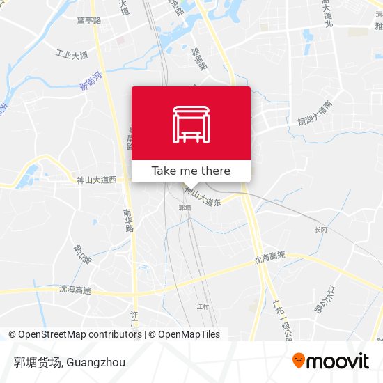 郭塘货场 map