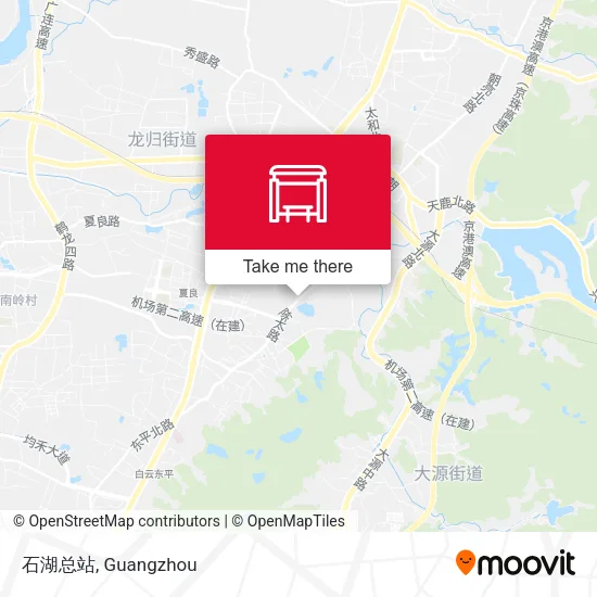 石湖总站 map