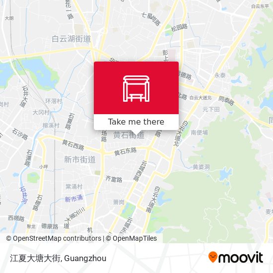 江夏大塘大街 map