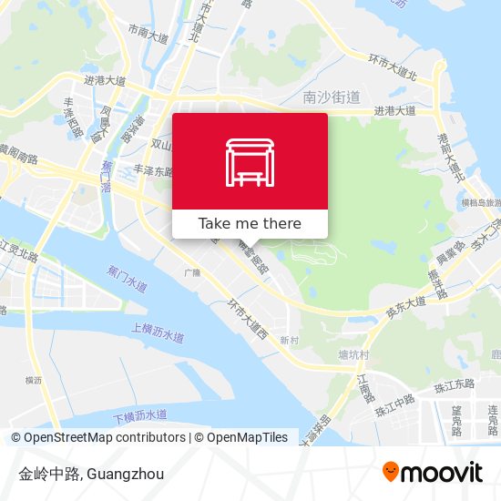金岭中路 map