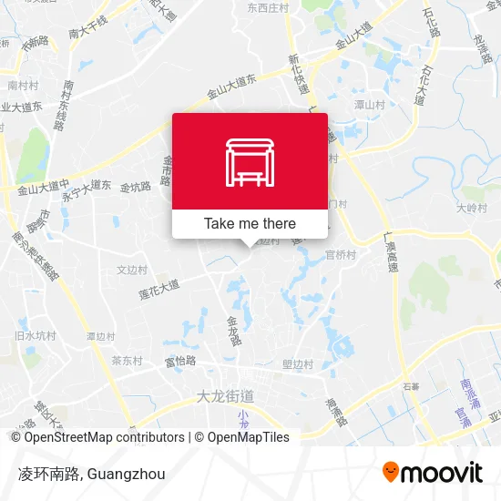 凌环南路 map