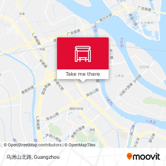 乌洲山北路 map