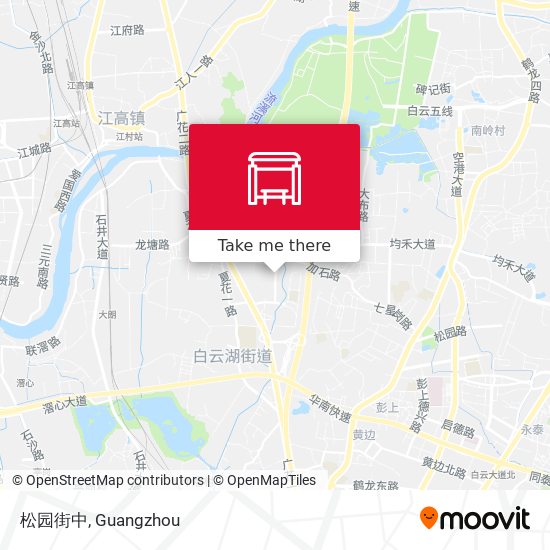 松园街中 map