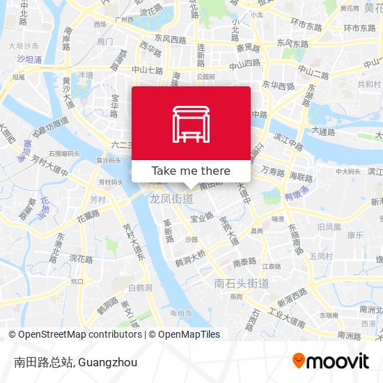 南田路总站 map