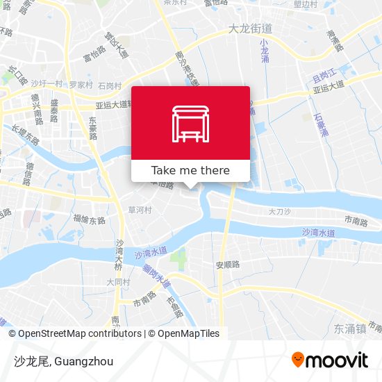 沙龙尾 map
