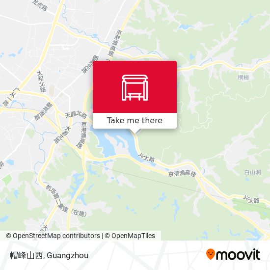 帽峰山西 map