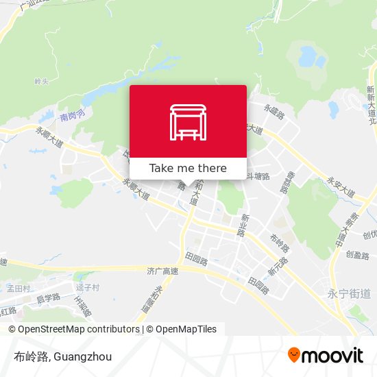 布岭路 map