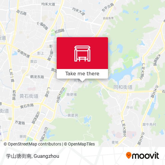 学山塘街南 map