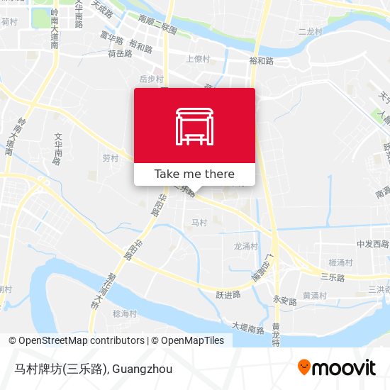 马村牌坊(三乐路) map
