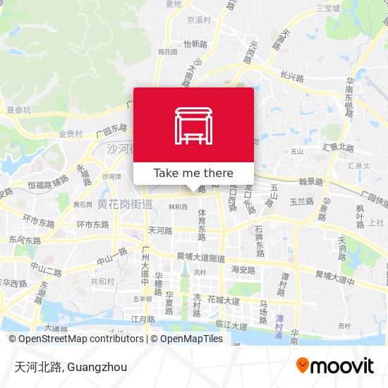 天河北路 map
