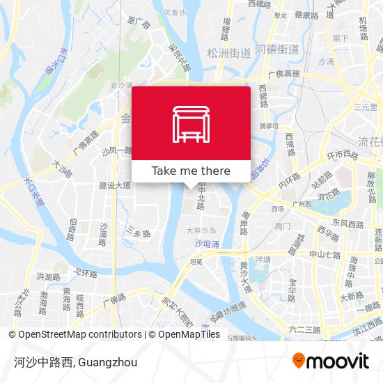 河沙中路西 map