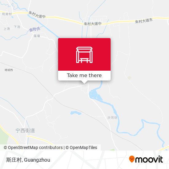 斯庄村 map