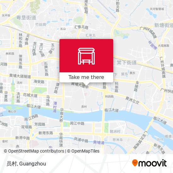 员村 map