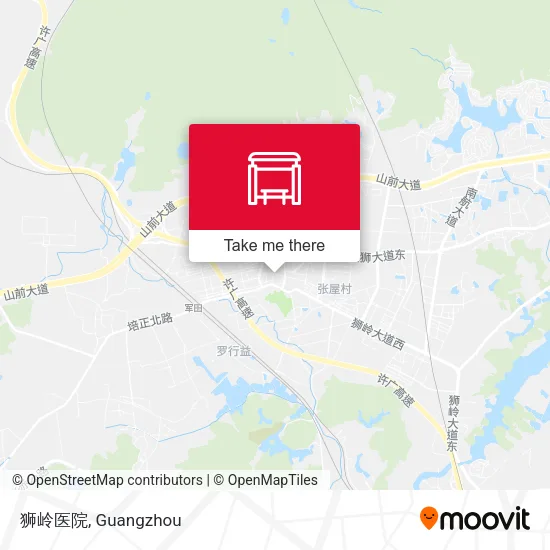 狮岭医院 map