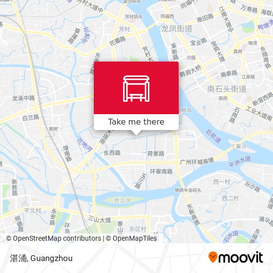 湛涌 map