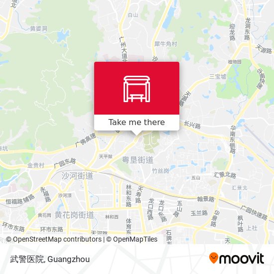 武警医院 map