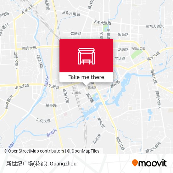新世纪广场(花都) map