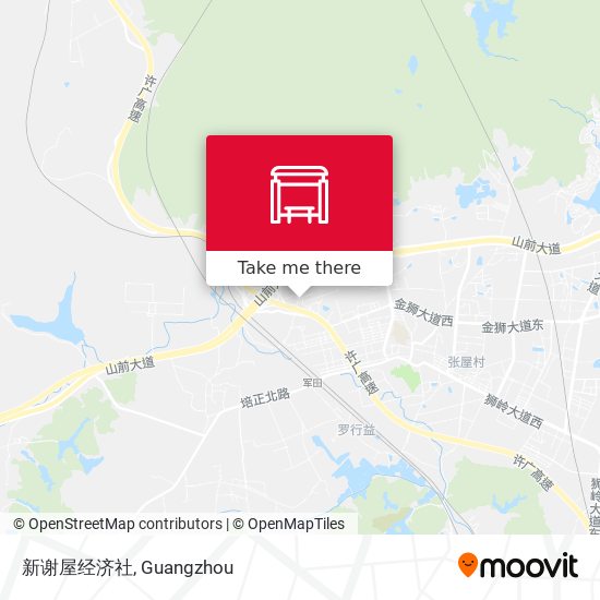 新谢屋经济社 map