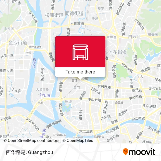 西华路尾 map