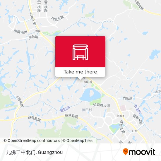 九佛二中北门 map