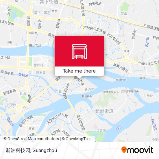 新洲科技园 map