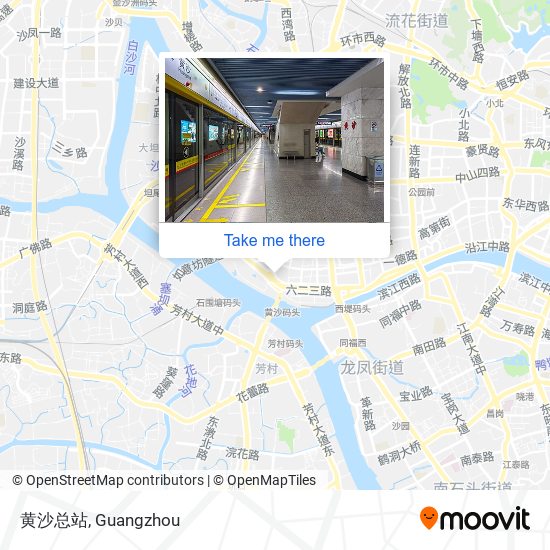 黄沙总站 map