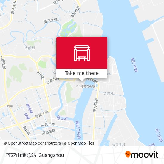 莲花山港总站 map