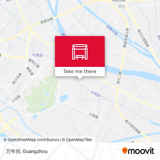 万年街 map