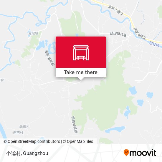 小迳村 map