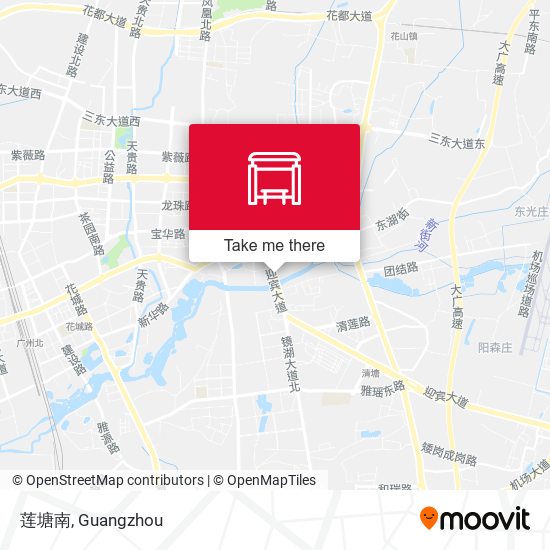 莲塘南 map