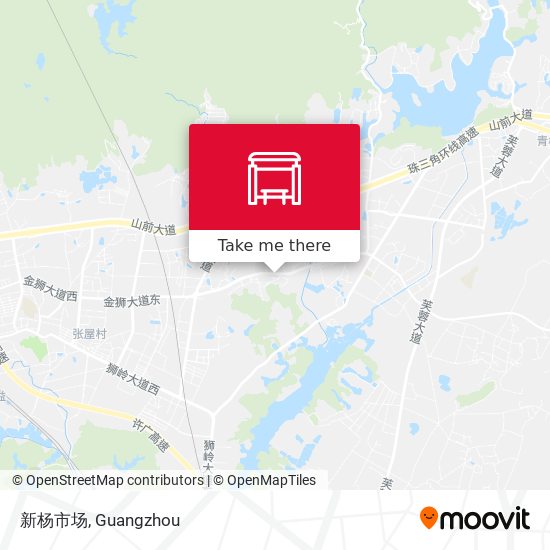 新杨市场 map