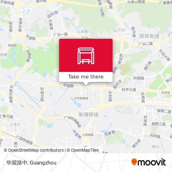 华观路中 map
