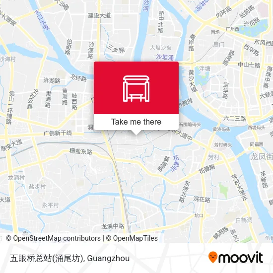 五眼桥总站(涌尾坊) map