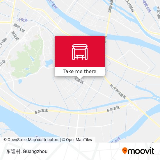 东隆村 map