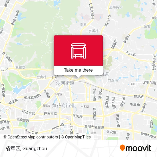 省军区 map