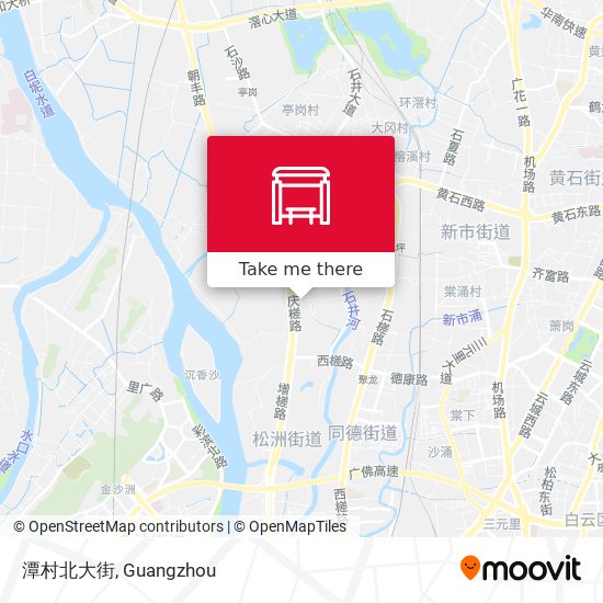 潭村北大街 map