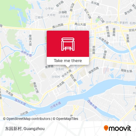 东园新村 map