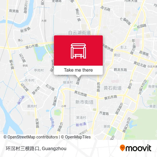 环滘村三横路口 map